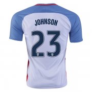 USA Home Soccer Jersey 2016 JOHNSON
