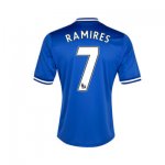 13-14 Chelsea #7 Ramires Blue Home Soccer Jersey Shirt