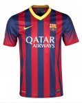 13-14 Barcelona Home Soccer Jersey Shirt(Player Version)