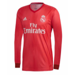 Real Madrid Long Sleeve 3rd Soccer Jersey Shirt 18-19