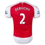 Arsenal Home Soccer Jersey 2015-16 DEBUCHY #2