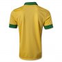 13-14 Brazil Home Yellow Jersey Kit(Shirt+Short)