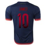 Colombia Away Soccer Soccer 2015-16 JAMES 10