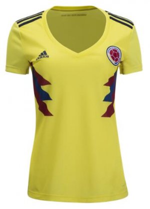 Colombia Home Soccer Jersey Women 2018 World Cup