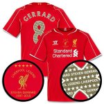 Liverpool Legend Gerrard Soccer Jersey