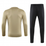 19-20 PSG Khaki Sweat Shirt Kit(Top+Trouser)