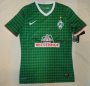 13-14 Werder Bremen Home Green Jersey Shirt