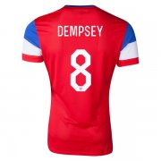 2014 USA #8 DEMPSEY Away Soccer Jersey Shirt