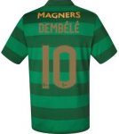 Celtic Away Soccer Jersey 2017/18 Dembele #10