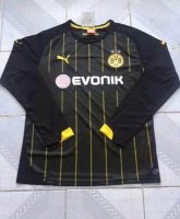 Borussia Dortmund 14/15 Long Sleeve Away Soccer Jersey