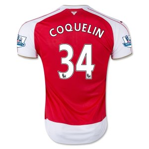 Arsenal Home Soccer Jersey 2015-16 COQUELIN #34