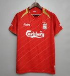 Retro Liverpool Home Soccer Jersey 2005/06