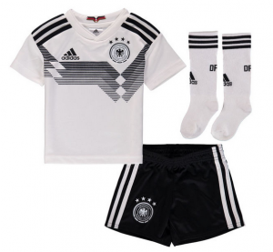 Kids Germany Home Soccer Kit 2018 World Cup (Shirt+Shorts+Socks)