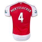 Arsenal Home Soccer Jersey 2015-16 MERTESACKER #4