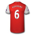 Arsenal Home Soccer Jersey 2016-17 6 KOSCIELNY