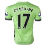 Manchester City Third Soccer Jersey 2015-16 DE BRUYNE #17