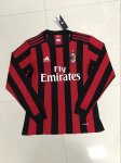 AC Milan Home Soccer Jersey LS 2017/18
