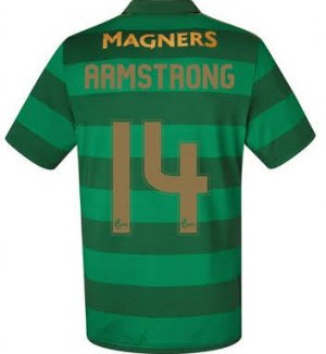 Celtic Away Soccer Jersey 2017/18 Armstrong #14