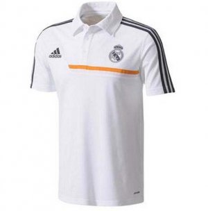 Real Madrid 2014 White Polo Jerseys