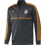 13-14 Real Madrid Black Anthen Jacket