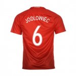 Poland Away Soccer Jersey 2016 Jodlowiec 6