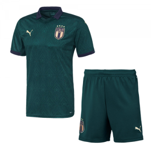 Italy Third Away Green Soccer Jerseys Kit(Shirt+Short) 19/20