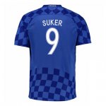 Croatia Away Soccer Jersey 2016 Suker 9