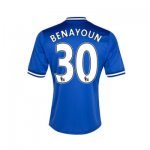 13-14 Chelsea #30 Benayoun Blue Home Soccer Jersey Shirt