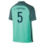 Portugal Away Soccer Jersey 2016 F. COENTRAO 5