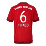 Bayern Munich Home Soccer Jersey 2015-16 THIAGO #6
