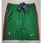 Portugal Home Green Soccer Shorts 2020