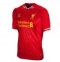 13-14 Liverpool #19 DOWNING Home Red Soccer Shirt