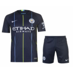 Kids 18-19 Manchester City Away Jersey Kits