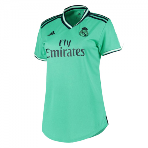 Real Madrid 19/20 Third Away Green Jerseys Shirt Women