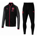 18-19 Arsenal Jacket Black and Pants