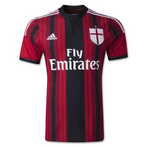 AC Milan 2014/15 Home Soccer Jersey(Shirt+Shorts+Socks)