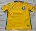 Brazil Home Soccer Jersey 2015-16