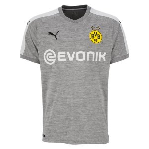 Borussia Dortmund Third Soccer Jersey 2017/18 Grey