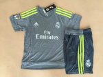 Kids Real Madrid Away Soccer Kits 2015-16(Shirt+Shorts)