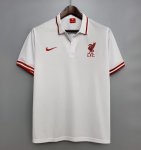 Liverpool Polo Shirt White 2020/21
