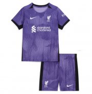 Liverpool Children/Kids Stadium Third Soccer Kit 2023/24