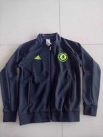 Chelsea 16/17 Black Soccer Jacket