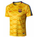 2018 Barcelona Training Jersey Yellow