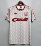 Retro Liverpool Away Soccer Jersey 1989/91