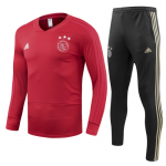 2018-19 Ajax Training Top Red and Pants