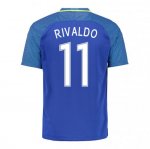 Brazil Away Soccer Jersey 2016 Rivaldo 11