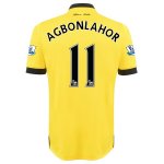 Aston Villa Away Soccer Jersey 2015-16 AGBONLAHOR #11