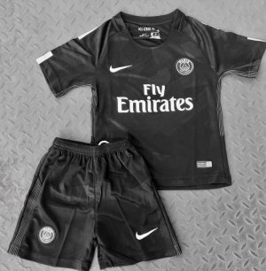 PSG Third Soccer Suits 2017/18 Shirt and Shorts Kids