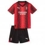 AC Milan Children/Kids Home Soccer Kit 2023/24