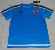 Colombia Training Shirt 2015-16 Blue